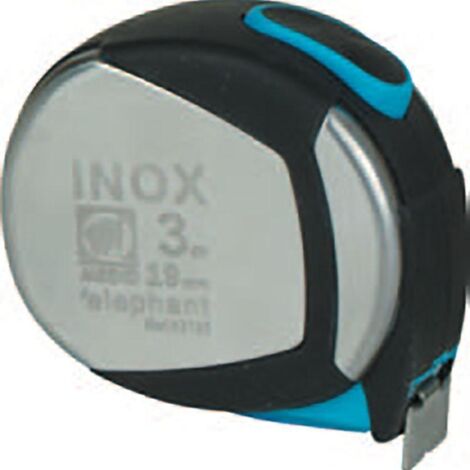 ELEPHANT flexometro inoxidable medid 3m 19mm , 0UNIDADES , ELEPHANT flexometro inoxidable medid 3m 19mm , 0UNIDADES