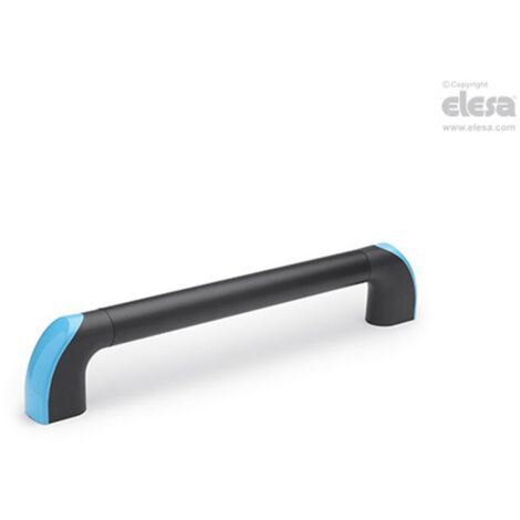 ELESA ETH Tubular handles Technopolymer and aluminium Aluminium tube with epoxy