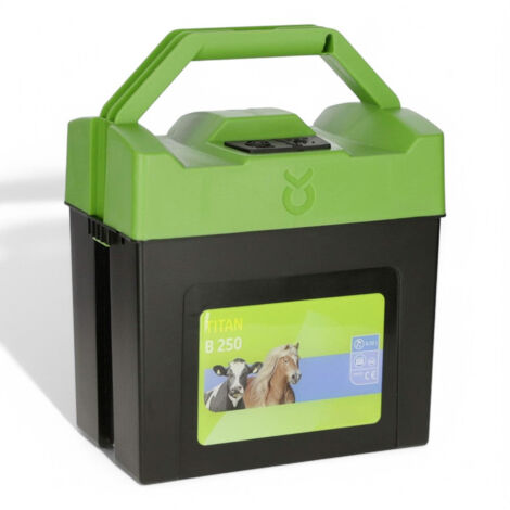 Elettrificatore a pila a secco 9V per elettrorecinzioni animali