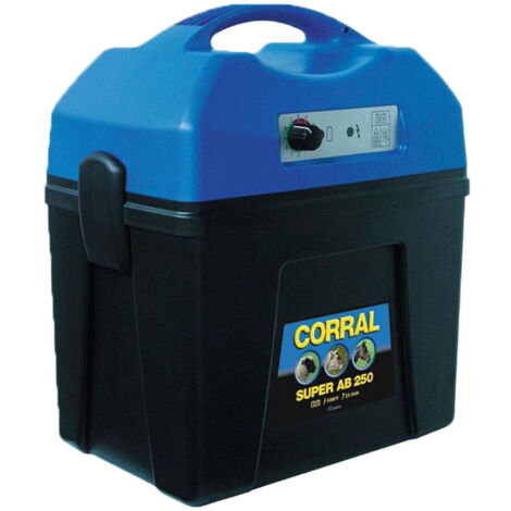 Elettrificatore Corral super AB 250 a batteria 12v per recinzioni elettriche