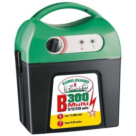 Elettrificatore Euroguard B 300 Multi Tensione Fino A 6,0 Km Albert Kerbl