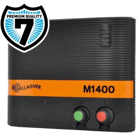 Elettrificatore Gallagher M1400 a corrente 230V per recinti fino 55 km per cavalli, bestiame, pecore, capre e maiale