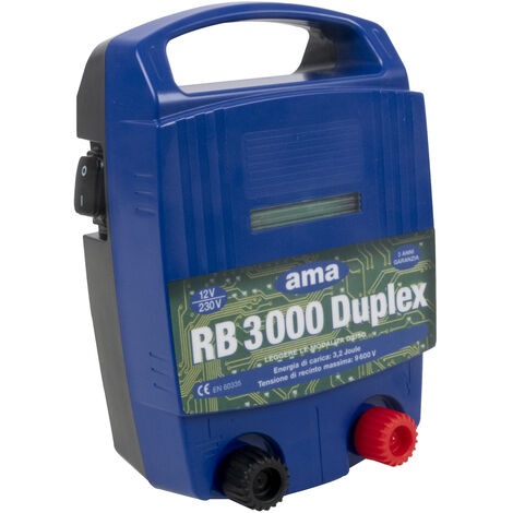 Elettrificatore per recinti elettrici Ama R 3000 230V 2,0J