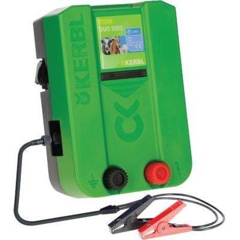 Elettrificatore  per recinto animali  elettrico Titan Duo 3000 12-230 V
