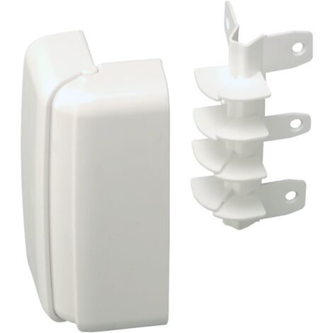 ELETTROCANALI Angolo esterno variabile 70x20 bianco