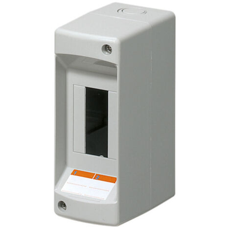 Elettrocanali centralino a parete ip40 senza port.1/2moduli ec61002