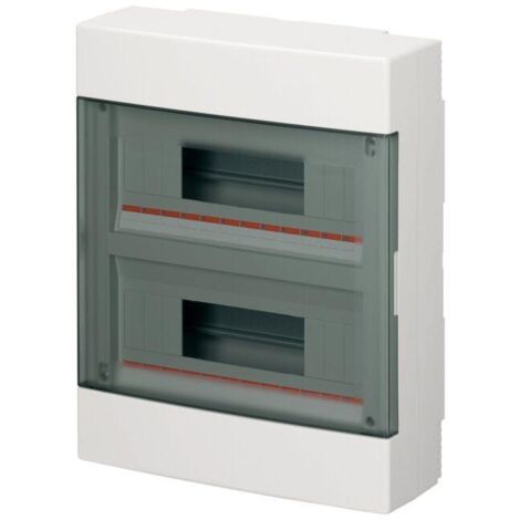 Elettrocanali centralino bianco d/paretec/port. tr.24m ip40 ec60024b