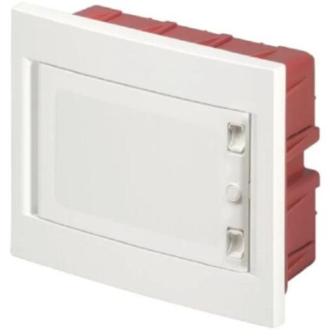 Elettrocanali centralino incasso bianco porta cieca 12moduli ec63012c