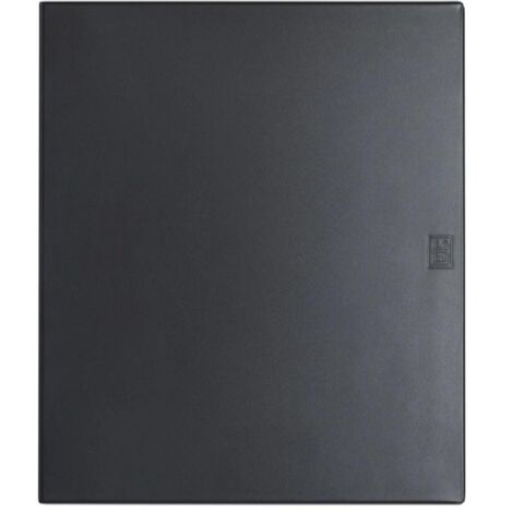 Elettrocanali frontale centralino incasso design 24 mod nero ec63224n