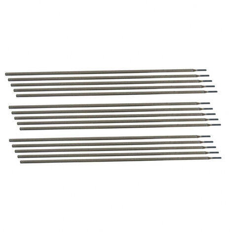 Elettrodi rutili D 2,5 mm da 15 pezzi per acciaio VALEX 1960947