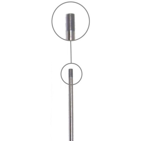 Elettrodi tungsteno venduti al pz. sfusi saldatura TIG colore GRIGIO Ø 2,4 mm