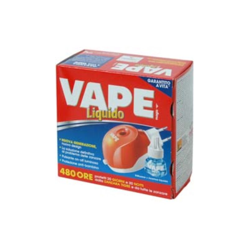 Vape - Elettroemanatore a ricarica liquida 3 pezzi