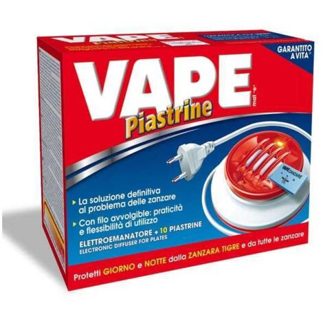 ELETTROEMANATORE FILO PIASTRINA               VAPE