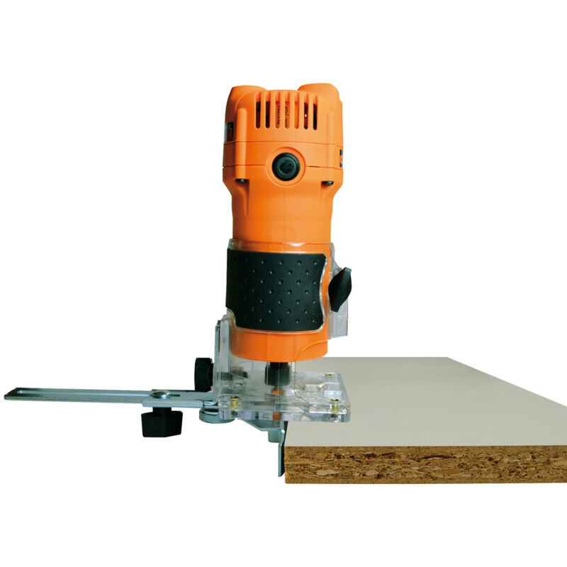 ELETTROFRESATRICE PROFES. 550W-230V CON PINZE D=6-6.35-8mm