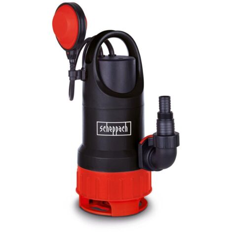 Elettropompa a immersione acque chiare e scure 750 W 20000 l/h Scheppach dwp750
