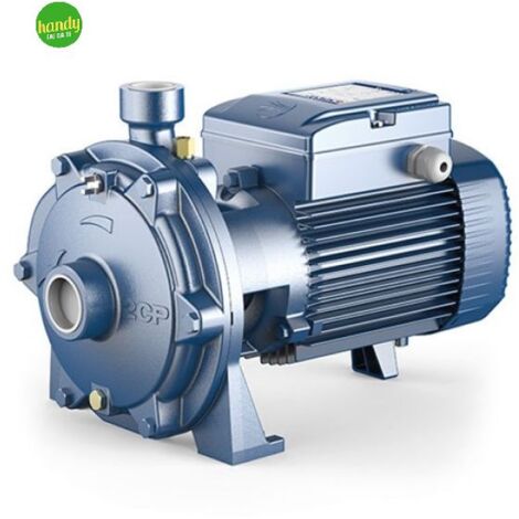 Elettropompa centrifuga bigirante in ghisa monofase modello 2cpm hp 1 kw 0,75 230v PEDRO