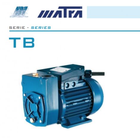 ELETTROPOMPA PER CONDOTTE RETE IDRICA HP 1 MATRA TB91BR (15469)