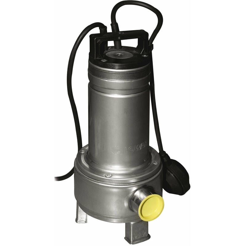 Lowara - Elettropompa pompa per acque sporche 0,75 hp sommergibile portatile e automatica in acciaio inox DOMO7VX