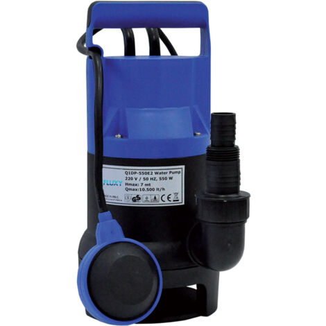 Elettropompa sommersa 750 watt 13000 l/h