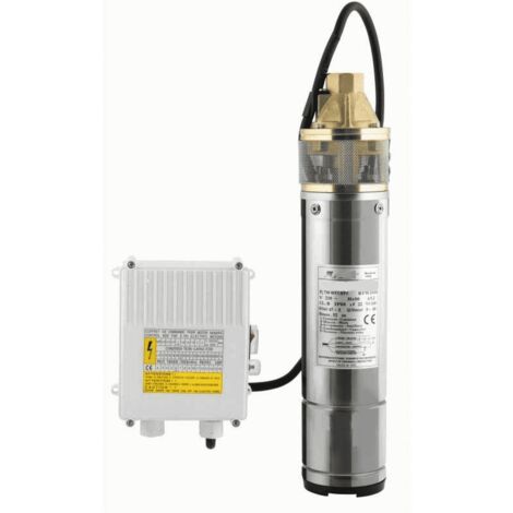 Elettropompa sommersa immersione pompa pozzo 4&quot acqua sabbia 100 mt 1,5 HP 100 148ev