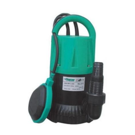 ELETTROPOMPA SOMMERSA IN TECNOPOLIMERO PER ACQUE CHIARE 400 Watt