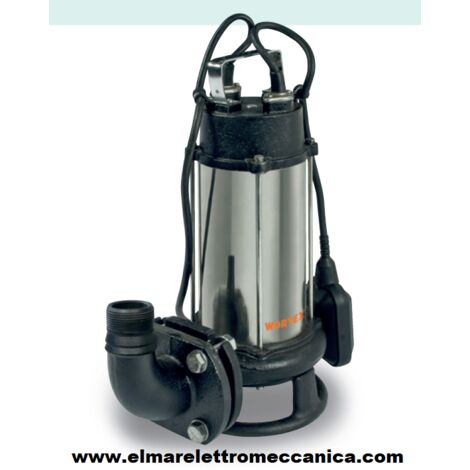 Elettropompa Sommersa Trituratrice HP 1,5 KW 1,1 Pompa Fogna