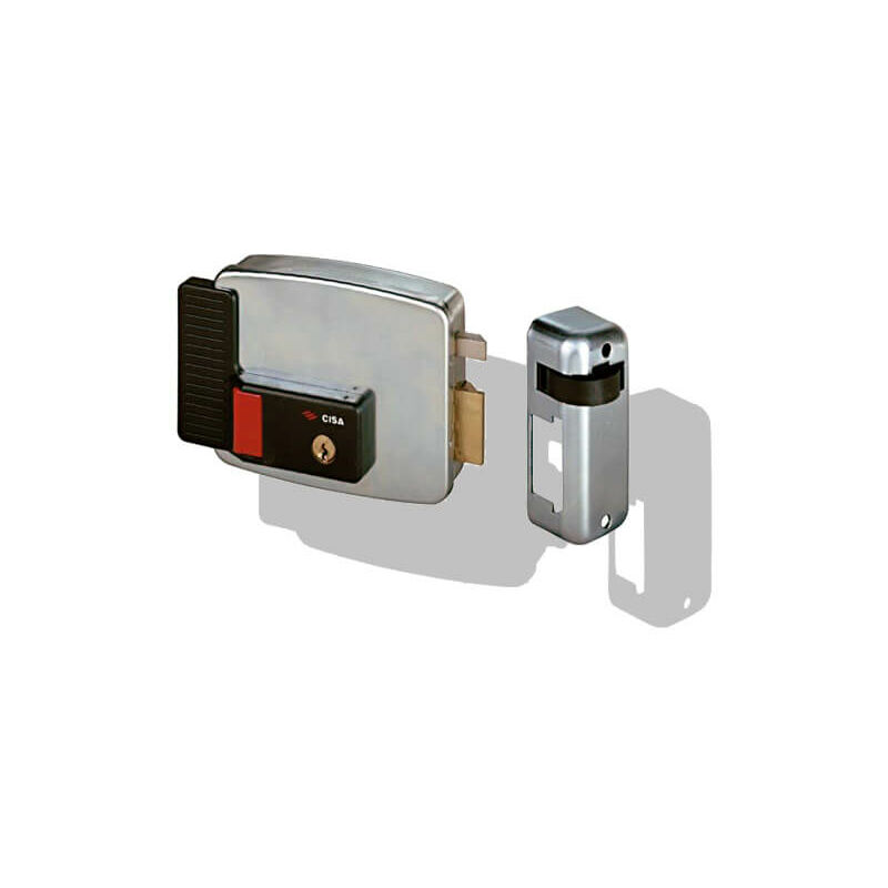 Image of Cisa - serratura elettrica con pulsante 50 dx