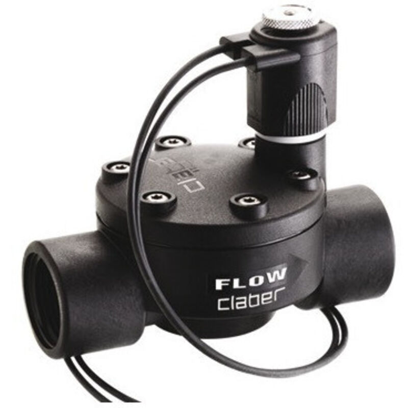 Elettrovalvola Claber 1 Via 24 V Irrigazione Programmabile Allumini...