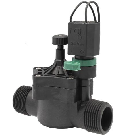 Distributore D'Acqua A 2 Vie Con Valvole Regolabili - Raccordo A Y Per Tubo Da Giardino 3/4 E 1/2 - Adattatore In Ottone