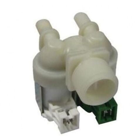 ELETTROVALVOLA CARICO ACQUA DOPPIA LAVATRICE REX ELECTROLUX AEG 180° 12mm