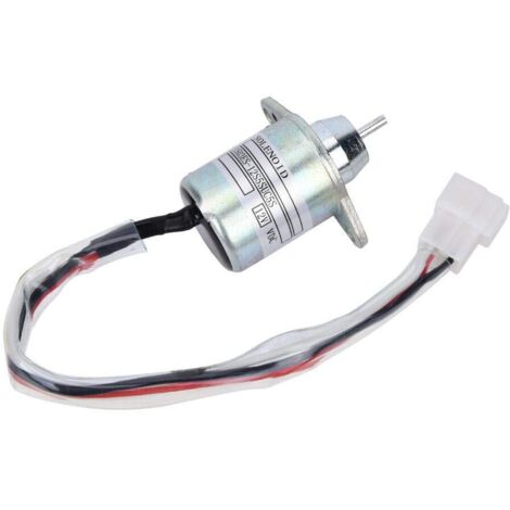 Elettrovalvola di arresto 1503ES-12S5SUC5S 12V Accessorio per escavatore Adatto per elettrovalvola di arresto YANMAR