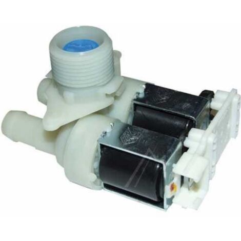 Elettrovalvola doppia lavatrice 2 Vie 90° 14Mm Con Morsetto Whirlpool Ignis