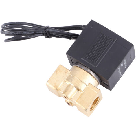 Elettrovalvola elettromagnetica a 2 vie ad azione diretta G1/4", normalmente chiusa, 0-1,0 MPa, 110 V