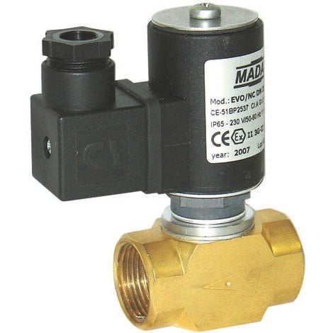 FERRARI SRL Elettrovalvola gas normalmente chiusa a riarmo automatico 200 mbar 230vac