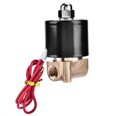 Elettrovalvola in ottone 2W025-08 G1/4" 110 V CA normalmente chiusa per acqua/aria