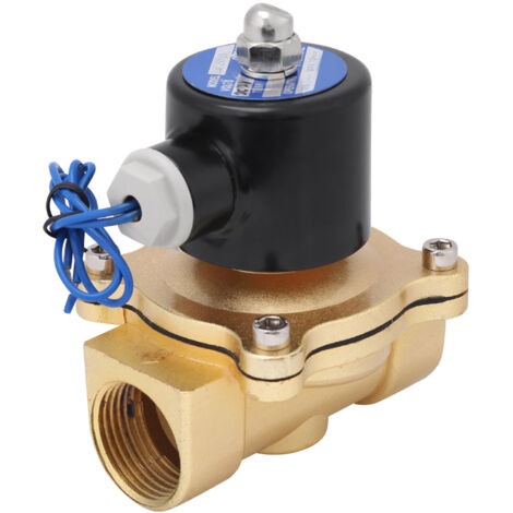 Elettrovalvola normalmente chiusa DC12V R1 DN25 in lega di zinco per acqua, aria e olio
