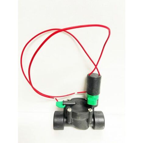 ELETTROVALVOLA NYLON 3/4 FF 24V SENZA CONTROLLO DI FLUSSO (35812)