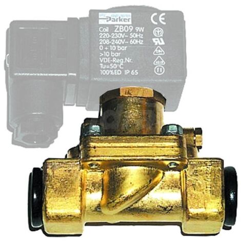 Elettrovalvola per acqua mod. 7321B PARKER NC Ø 1, senza bobina 00000503448