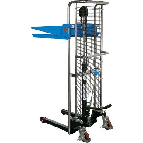 Elevador con plataforma y horquillas capacidad 400 kg Fervi 0782