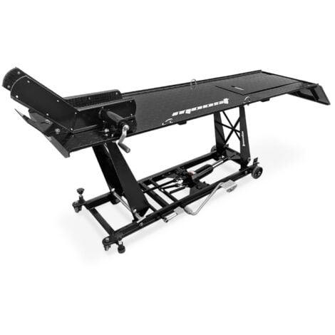 Elevador de moto hidráulico Moost 400Kg 190x53 cm con ruedas y rampa