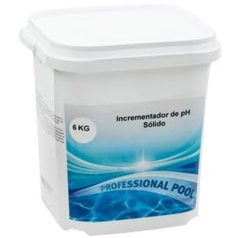 Elevador de PH, Incrementador de PH, Producto sólido Inodoro, fácilmente Soluble en el Agua, 6 KG, Granulado