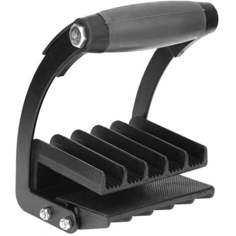 Elevador de placas de hierro negro KZQ, elevador ergonómico de placas de yeso, pinza, portador de placas, placas de pinza de placas para una elevación cómoda de placas, madera contrachapada negra