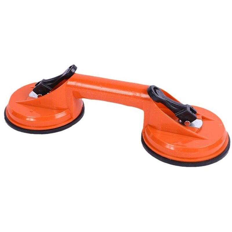 Jalleria - Elevador por vacío - Capacidad de carga: 50 kg - Con dos ventosas - Palanca de bloqueo y función de liberación rápida - Para transportar