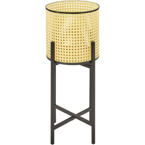 Elevated Plant Pot FALLOPIA Metal 25 cm Beige