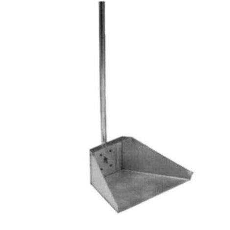 Élévateur à déchets de 35 cm, manche en fer zingué, Ladydoc 01863