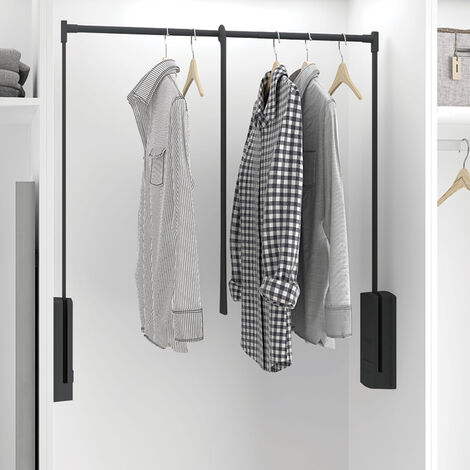 Elévateur de penderie double - Largeur maxi : 1200 mm - Largeur mini : 770 mm - MENAGE&CONFORT