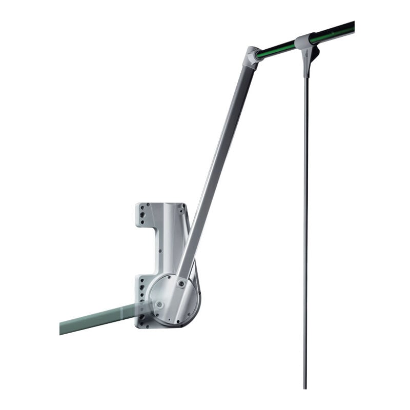 Ambos - Elévateur de penderie double - lift 700 - Charge : 15 kg - Décor : Aluminium - Décor tube : Chromé - Hauteur : 910 mm - Largeur maxi : 1150