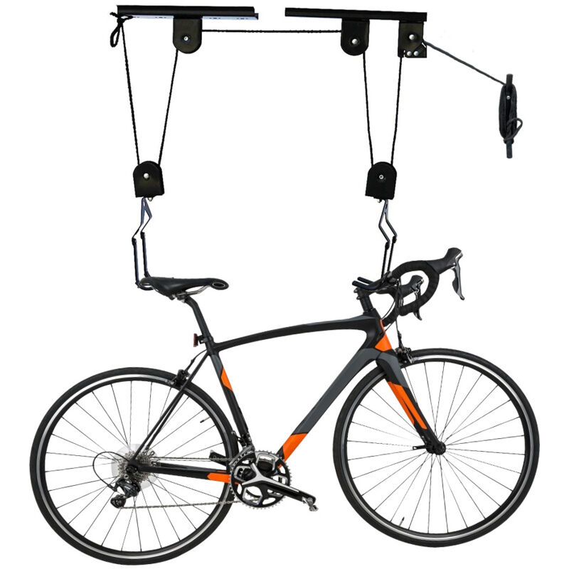 Élévateur de vélo avec crochet et frein à corde, kayak, élévateur de vélo, taille unique