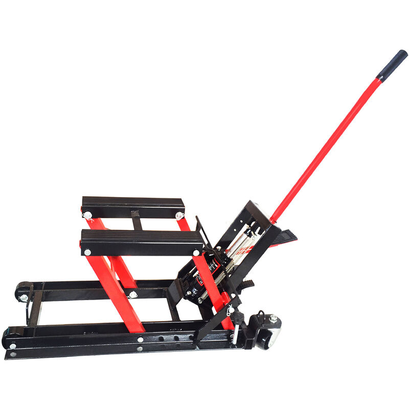 Elevateur hydraulique pour quad et motos 680KG Lève-moto Plateforme élévatrice