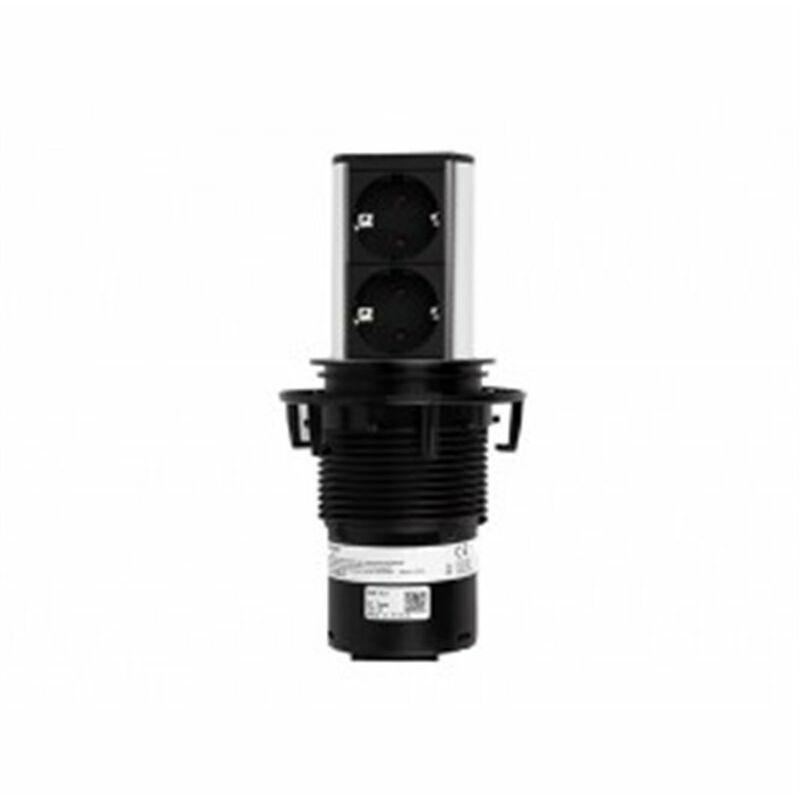 

Torre con 2 Bases de enchufe Bachmann ELEVATOR 928.002 Acero Inoxidable